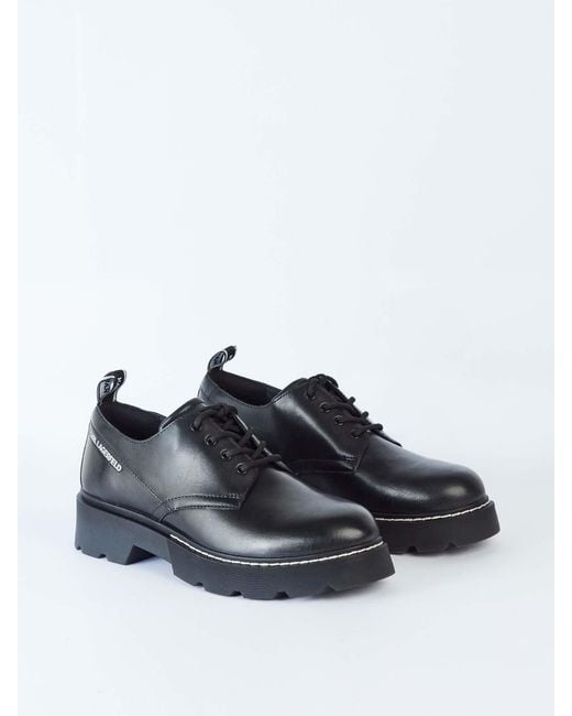 Karl Lagerfeld Black Kamden Derby Lace for men