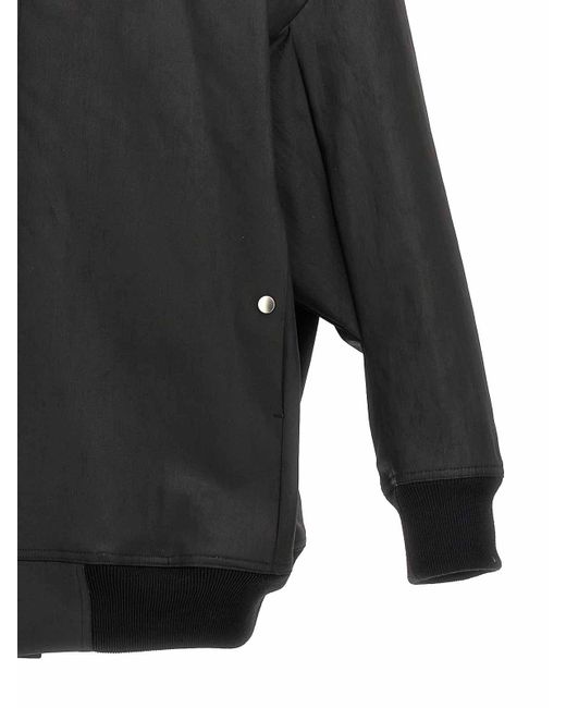 Rick Owens Gray Jumbo Peter Flight Jacket for men