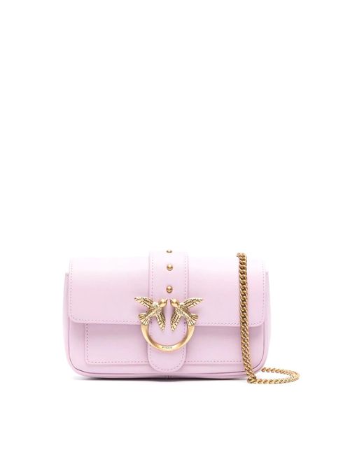 Pinko Pink Love One Pocket Bag