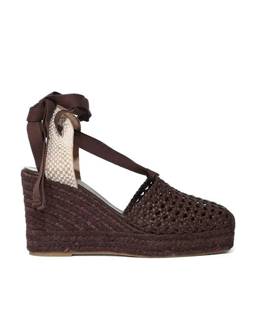 Weekend by Maxmara Brown Espadrilles Wkacord