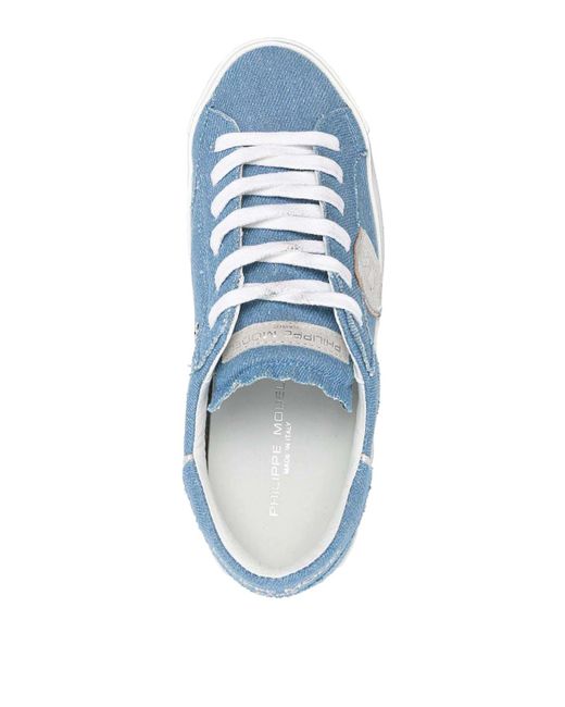 Philippe Model Blue Sneakers
