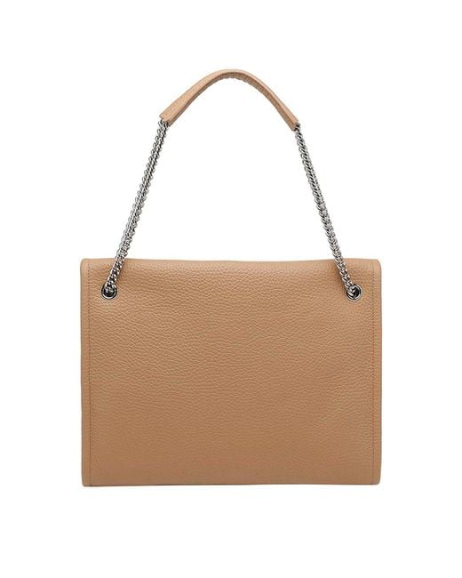 Orciani Natural Medium Venus Shoulder Bag