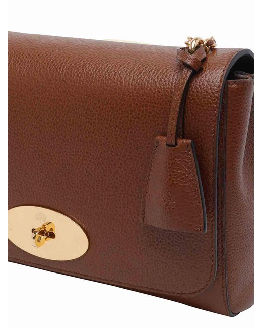 Mulberry Women's Brown Oak Medium Lily Crossbody Bag