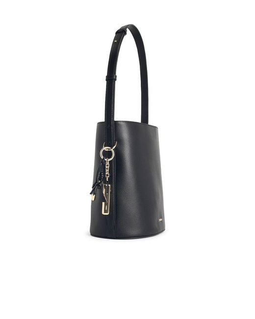 Furla Black Roxie Bucket Bag
