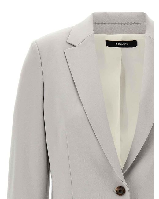 Theory Gray Blazer