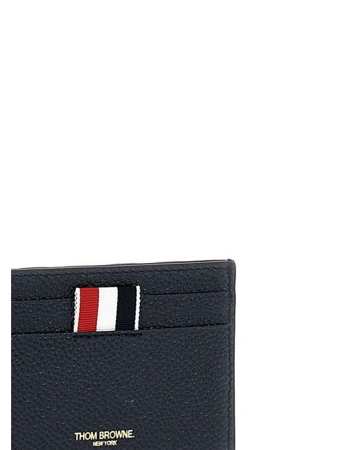 Thom Browne Blue Card Holder for men