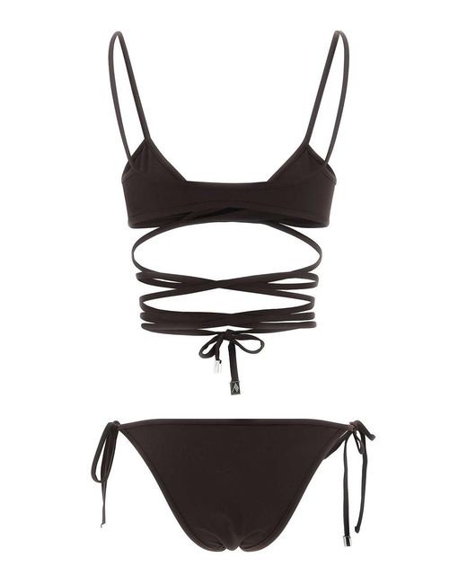 The Attico Black Bikinis
