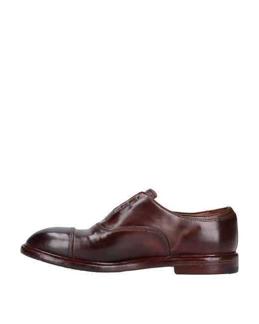 Premiata Brown Abner Derby Shoes for men
