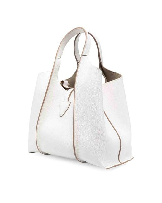 Tod's White Tote Bags
