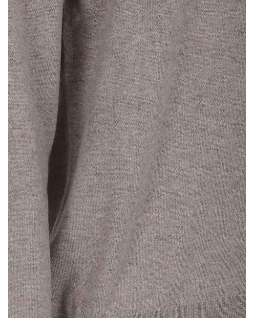 Ballantyne Gray Half Zip Pullover for men