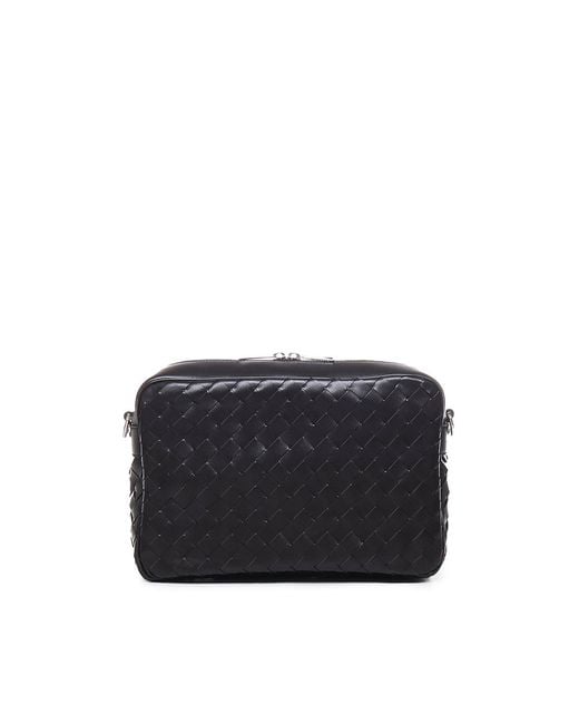 Bottega Veneta Black Braided Bag for men