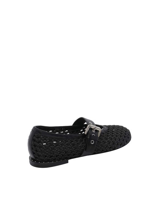 Premiata Black Rafia Mary Jane