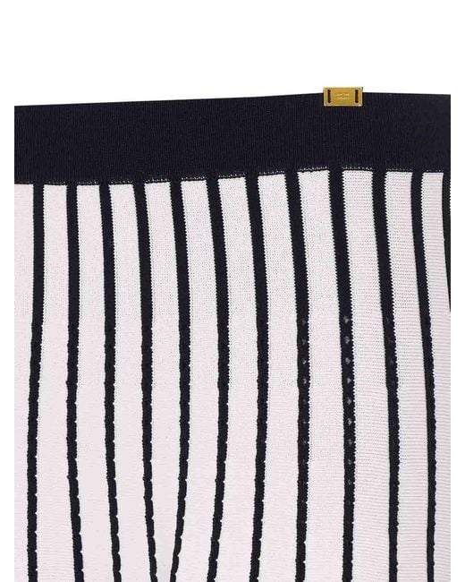 Elisabetta Franchi White Skirt
