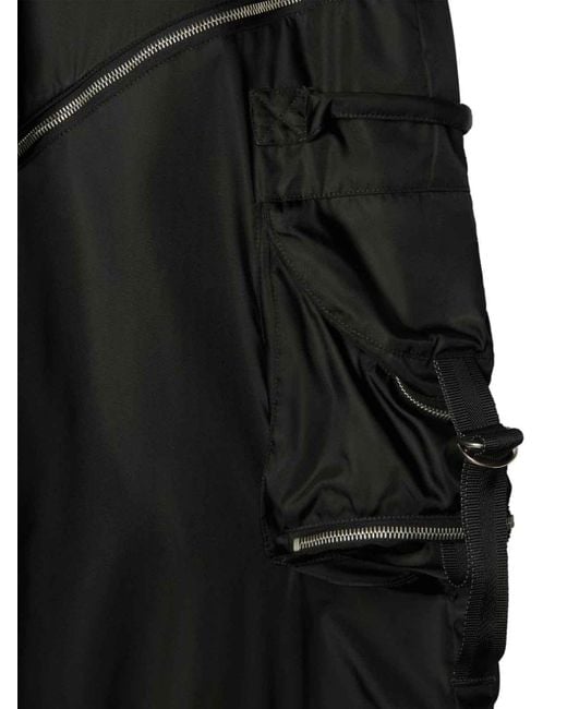 Off-White c/o Virgil Abloh Gray Nylon Cargo Pants for men