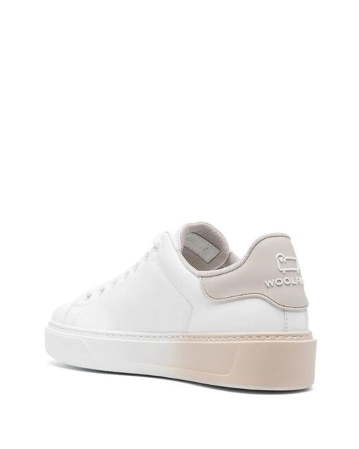 Woolrich White Trainers