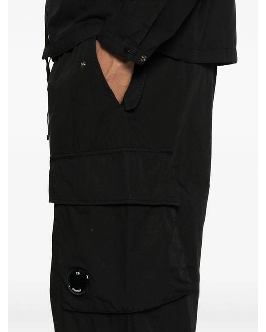 C P Company Black Pant for men