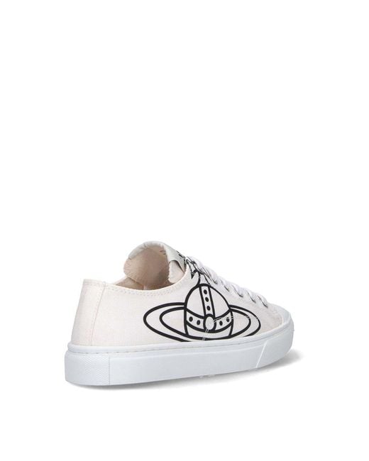 Vivienne Westwood White Sneakers Low-Top