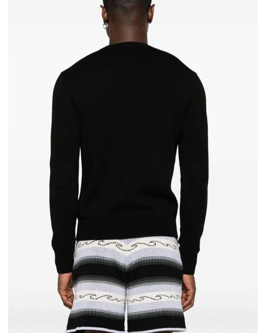 Amiri Black Arts District Cotton Jumper for men