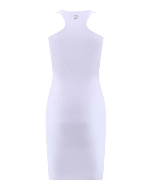 DSquared² White Dress Cut Out