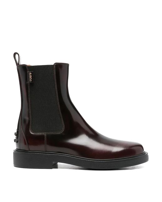 Tod's Black "Beatles" Ankle Boots T. 020 Shoes