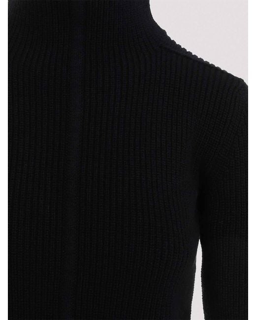 Rick Owens Black Ehadon Dbl Pullover