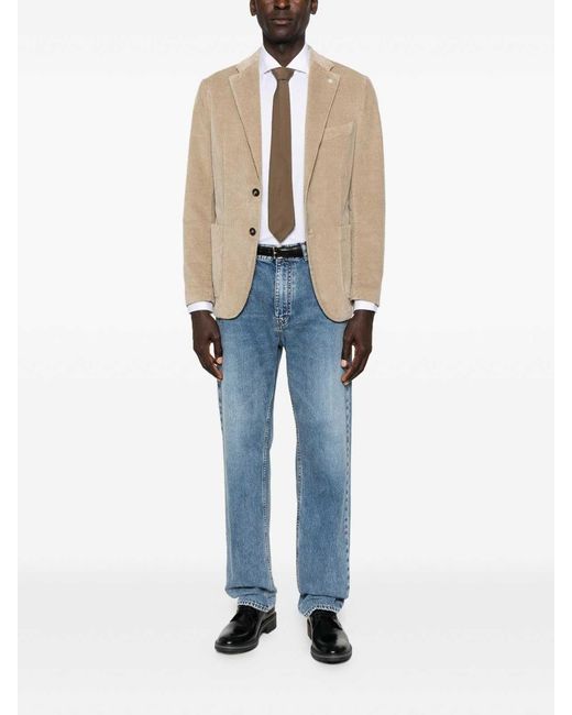 Brunello Cucinelli White Cotton Shirt for men
