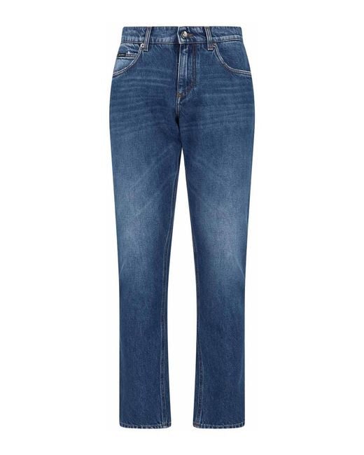 Dolce & Gabbana Blue Jeans Slim for men