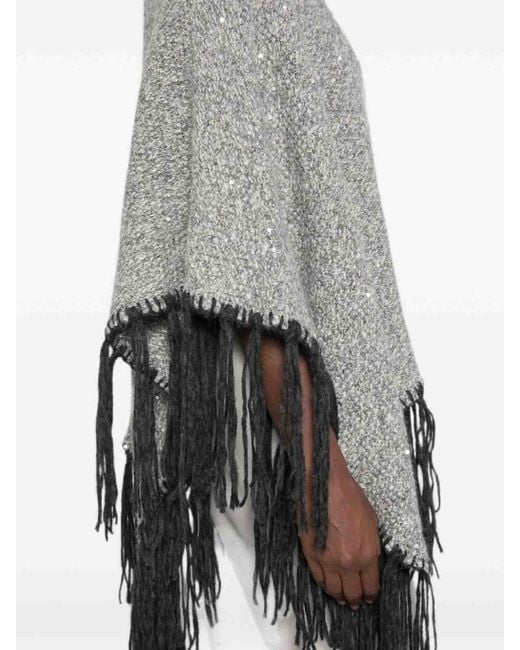 Peserico Gray Cape