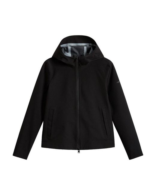 Woolrich Black Zip Bomber