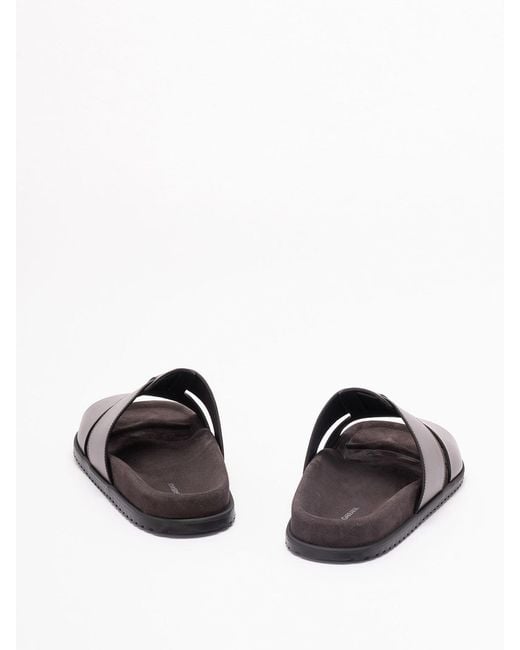 Dolce & Gabbana Brown Leather Sandals for men