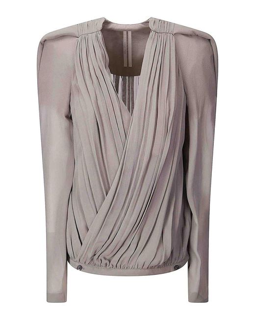 Rick Owens Gray Maria Jacket