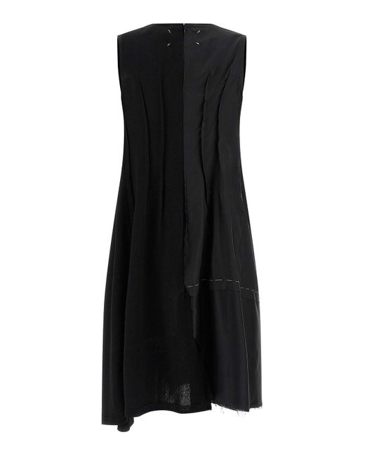 Maison Margiela Black Panel Dress