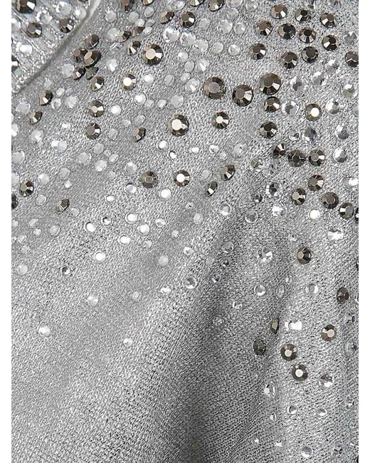 Avant Toi Gray Linen Cotton V-Neck Pullover