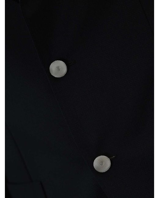 Lardini Black Wool Jacket for men