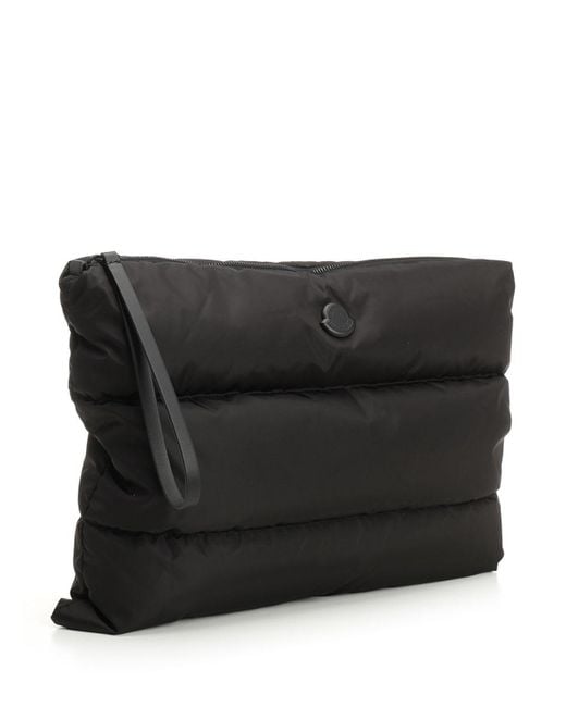 Moncler Black Laptop Holder Cardoc for men
