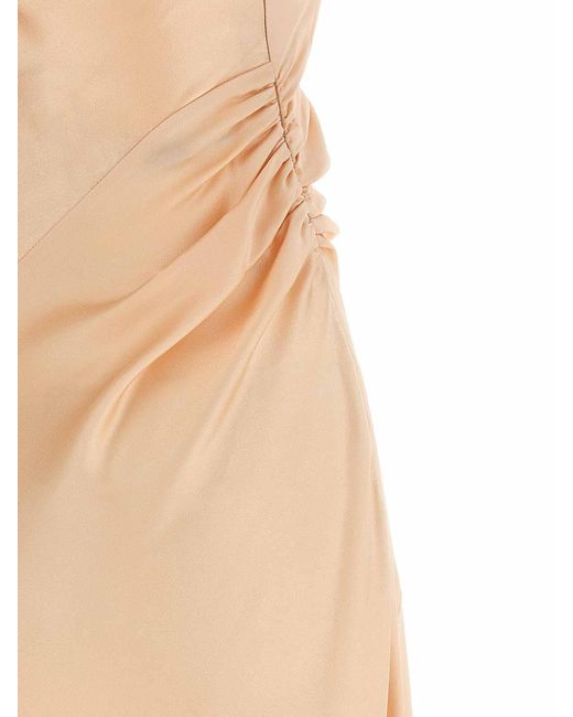 Victoria Beckham Natural 'Asymmetric Twist' Dress