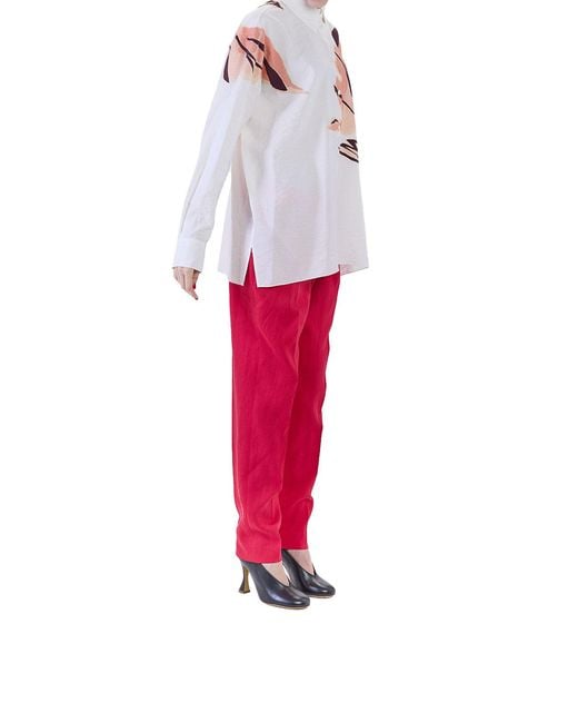 Paul Smith White Le Peche Fish Shirt