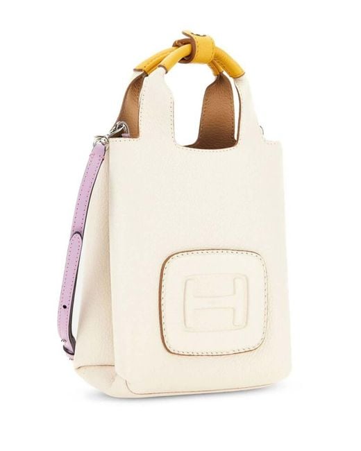 Hogan Natural Mini H-bag Shopping Bag