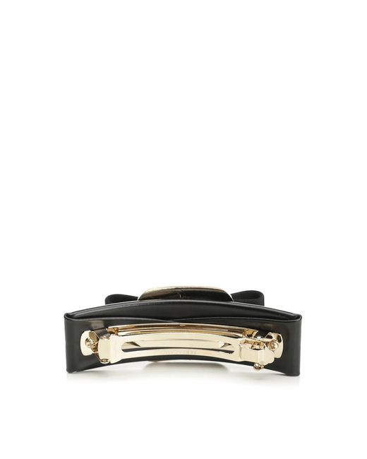 Ferragamo White Hair Clip