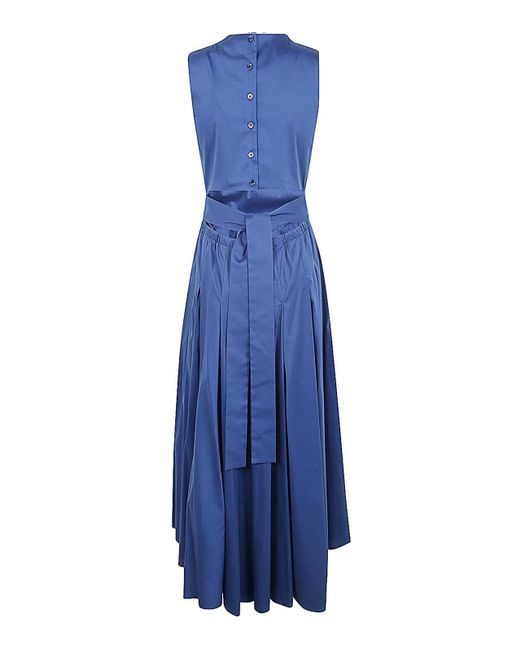 Semicouture Blue Eva Dress