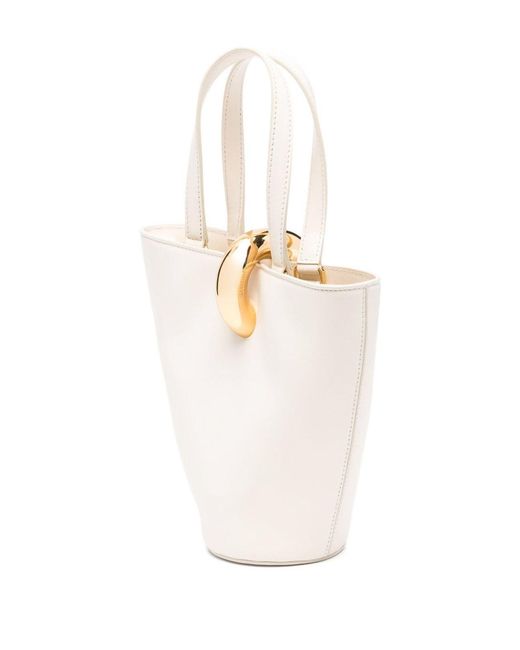 Borsa A Secchiello di Jacquemus in White