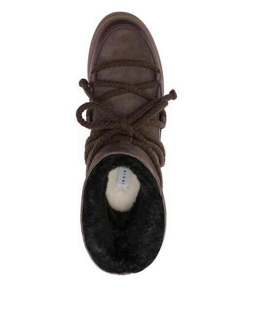 Inuikii Brown Classic Winter Sneakers