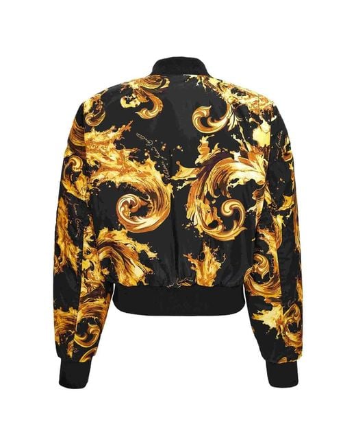 Versace Jeans Couture Black Outerwear
