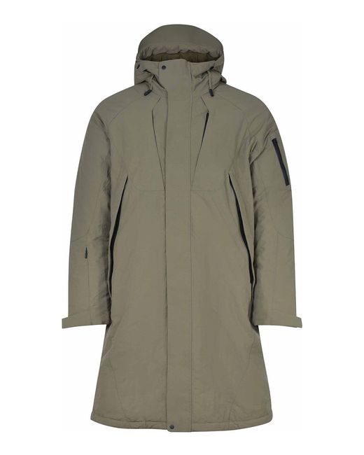 JG1 Gray Parka Made Of Nylon for men