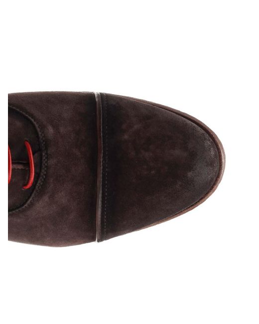 Corvari Brown Derby Shoe for men