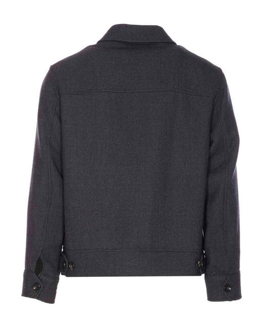 Circolo 1901 Blue Zip Jacket for men