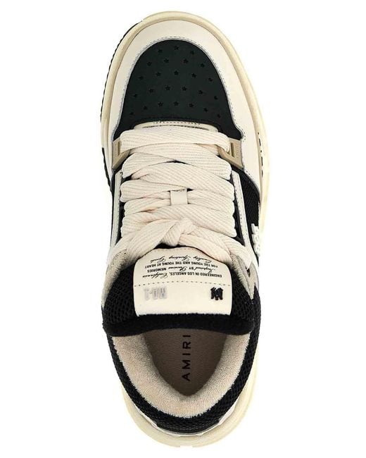 Amiri Black Sports Shoes 'Ma-1' for men