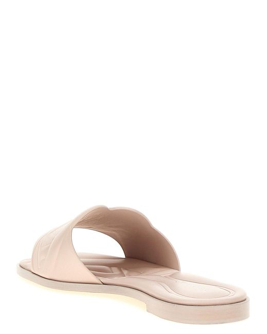 McQueen Pink Seal Sandals