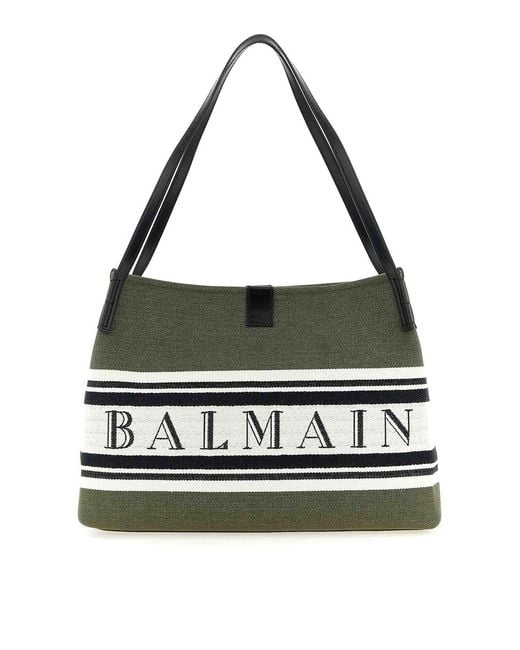 Balmain Black Medium Shopping Bag