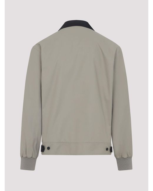 Givenchy Gray Cotton Jacket for men